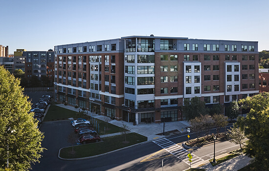 Outside a Brightview Senior Living community.