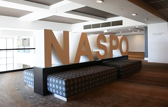 Inside NASPO headquarters in Lexington, Kentucky.