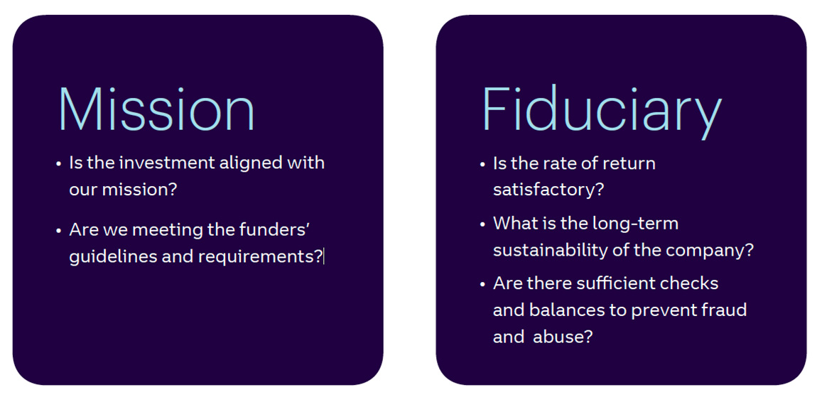 Mission and Fiduciary