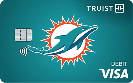 Truist Visa debit card.