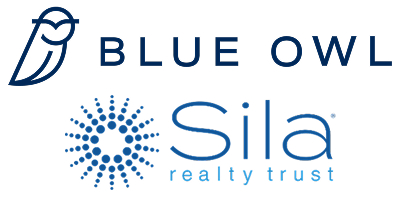 blue owl and sila logo